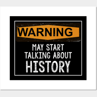 Funny History Buff Gift Posters and Art